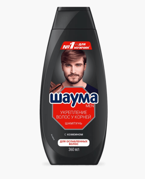 Шаума Шампунь Эркаклар Учун 360 гр Соч Илдизларини Мустахкамлаш