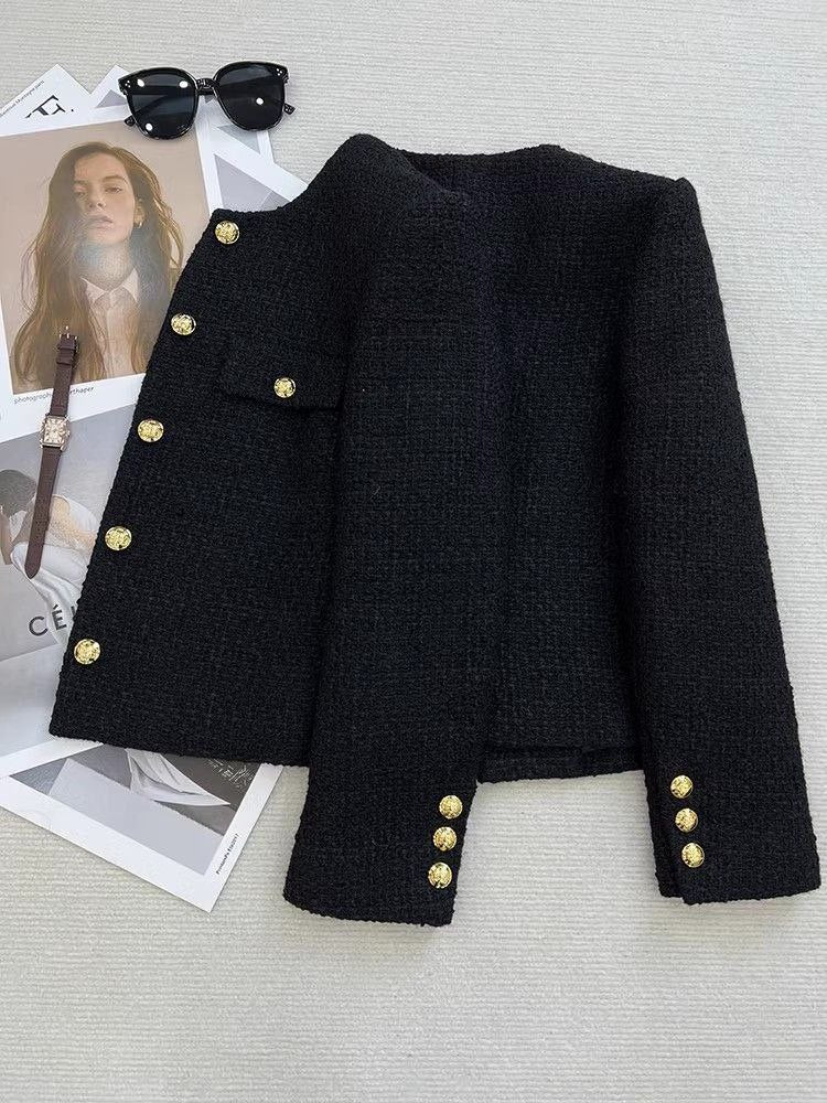 Твидовый пиджак на осень