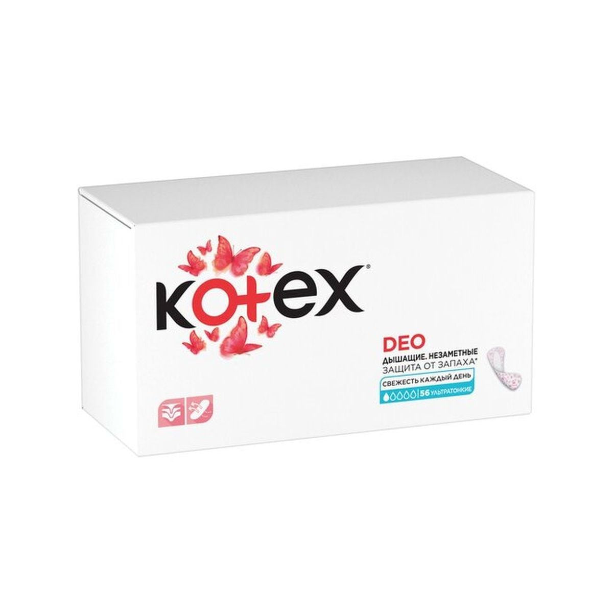 Котекс Ежедневные Ультратонкие прокладки Део 20х16