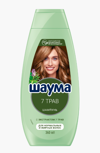 Шаума Шампунь 7 трав, 360 г