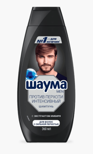 Шаума Шампунь Эркаклар Учун 360 гр Кепекка Карши Интенсив