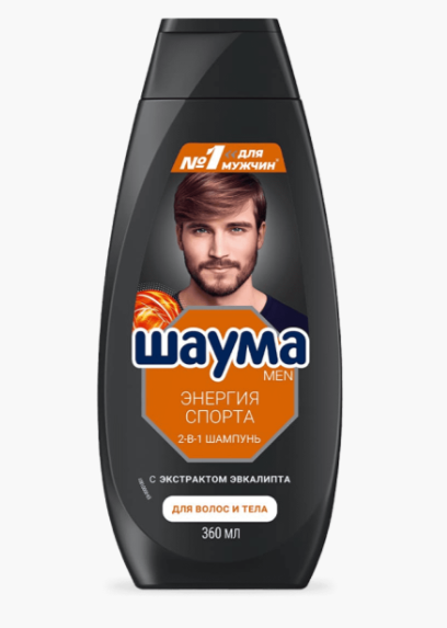 Шаума Шампунь Эркаклар Учун 360 гр Спорт Энергияси