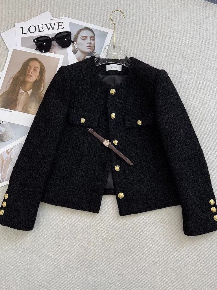 Твидовый пиджак на осень