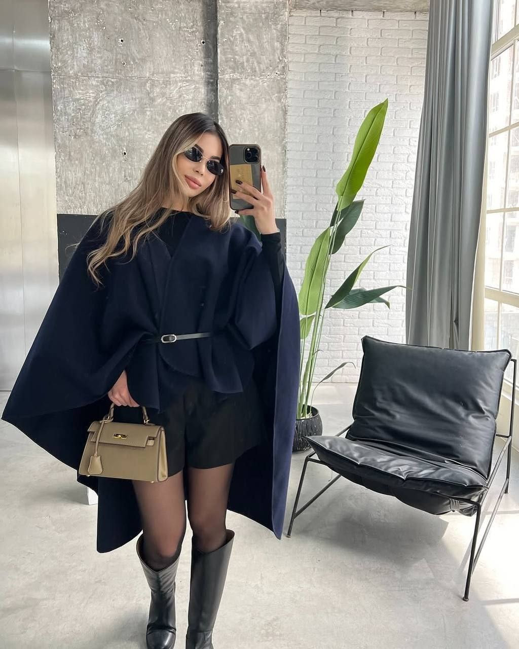 Пончо + ремень