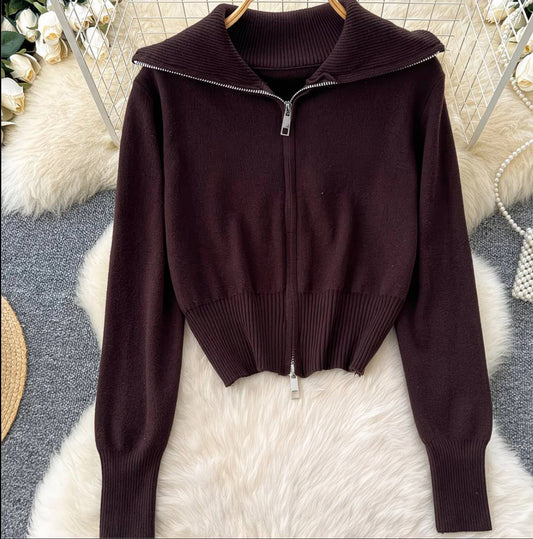 Тёплый кардиган на осень