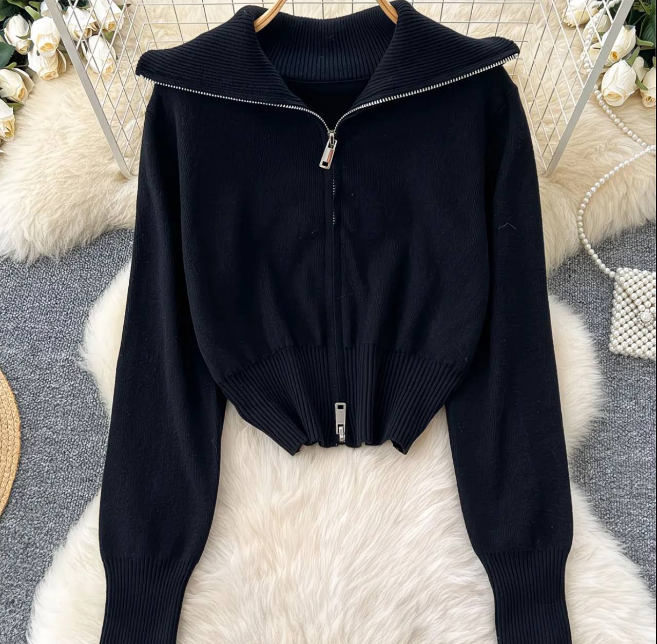 Тёплый кардиган на осень